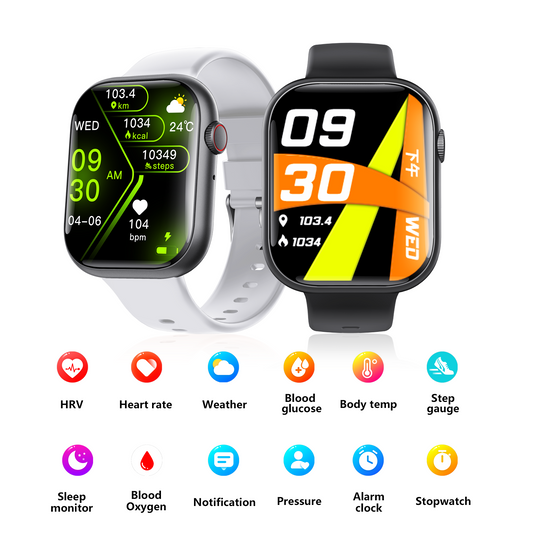 Smart Watch for Men Women Health: blood sugar monitor blood lipids Uric acid-1